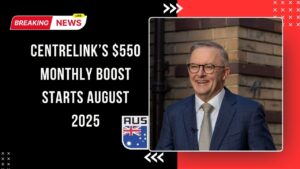Centrelink’s $550 Monthly Boost Starts August 2025 – Check Eligibility, Payment Dates & How to Get It