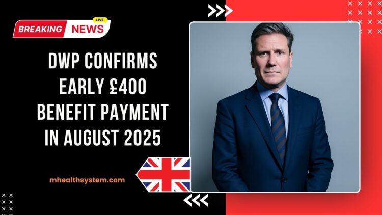 DWP Confirms Early £400 Benefit Payment In August 2025 – Check If You’re Included